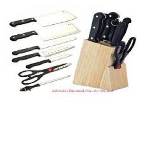 Bộ dao kéo 7 món có hộp gỗ bảo quản Cao cấp
