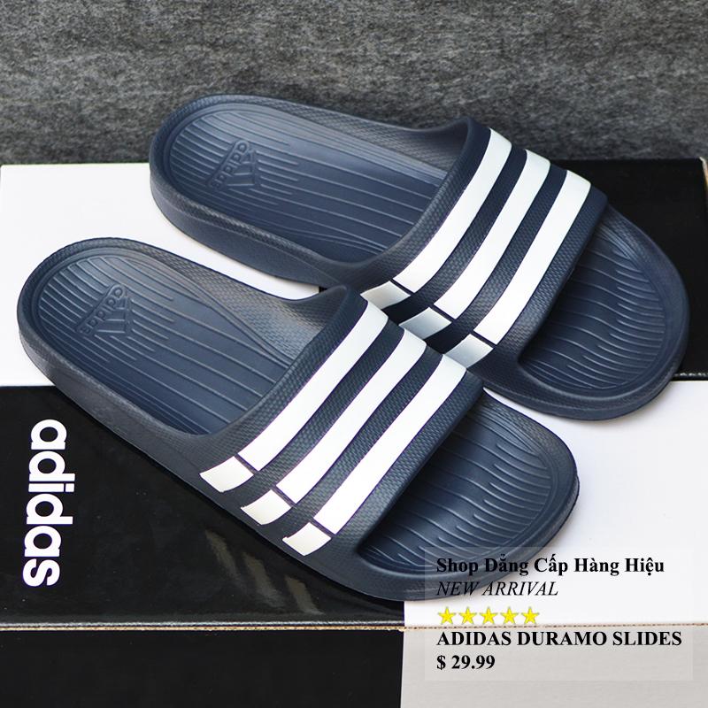 ADIDAS_ DURAMO AUTHENTIC màu xanh đen sọc trắng