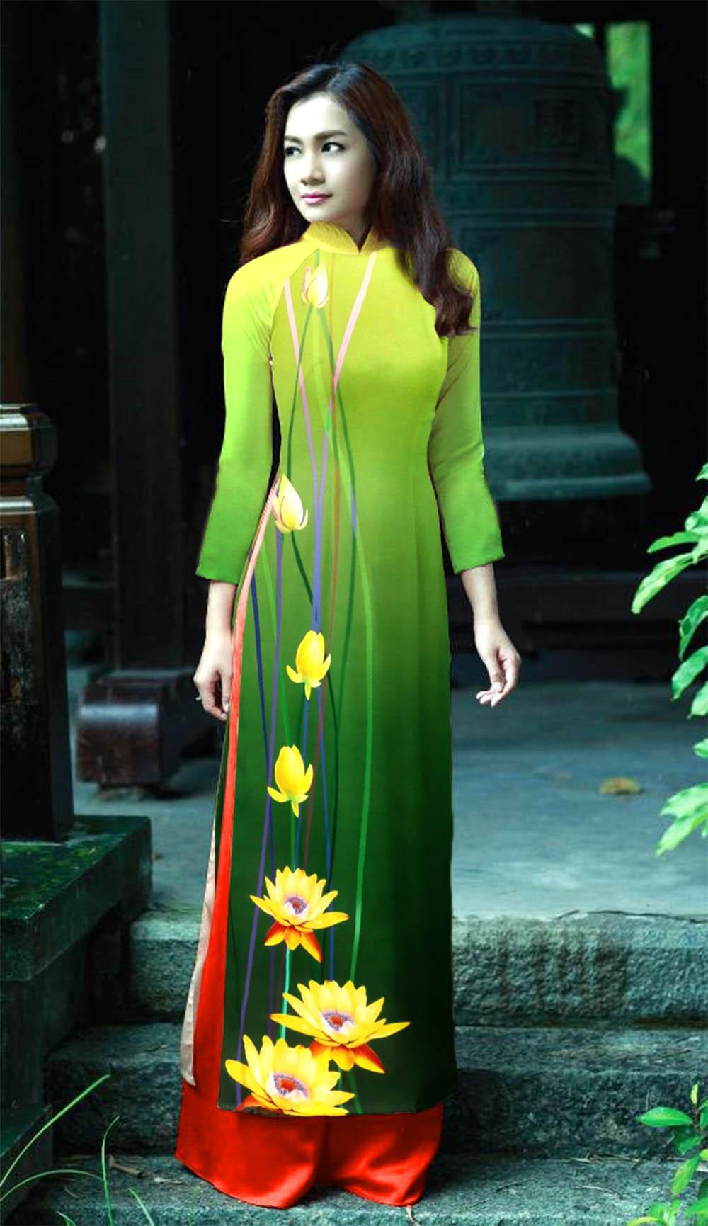VẢI MAY ÁO DÀI LỤA 3D - MAY ÁO DÀI, ĐẦM VÁY, ÁO KIÊU...