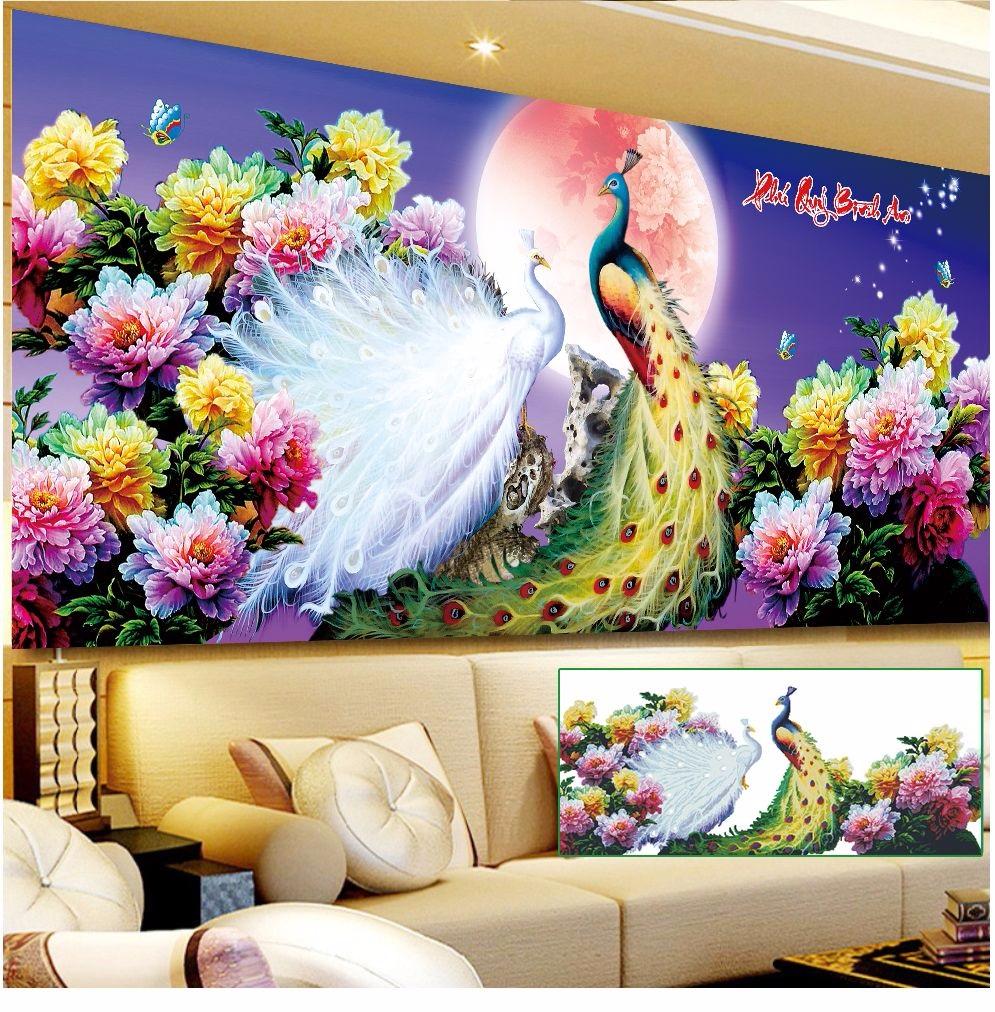 TRANH ĐÍNH ĐÁ CÔNG Tranh đá Y8079-120-60