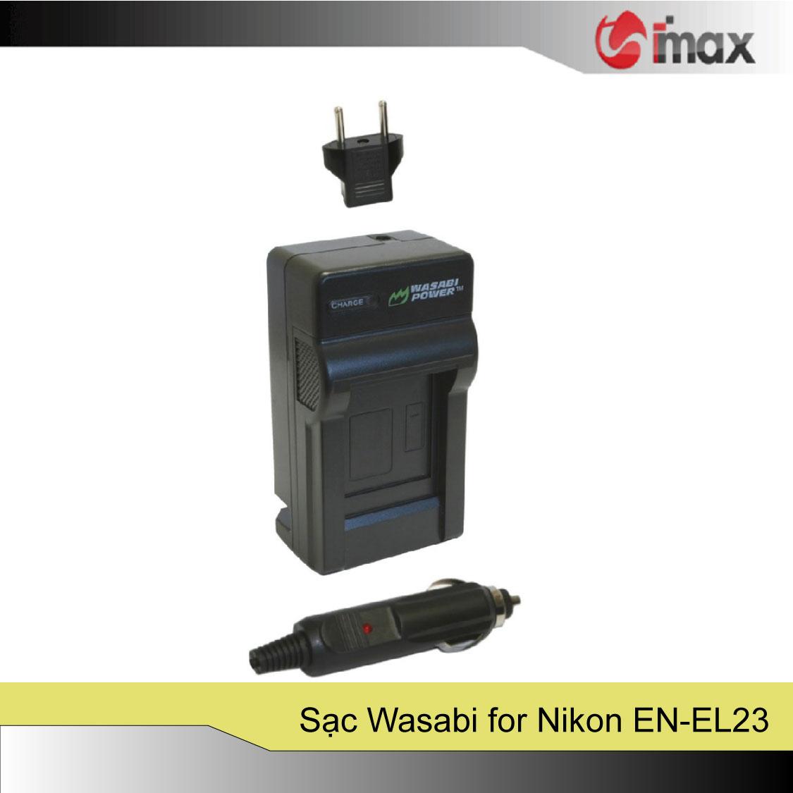 Sạc máy ảnh wasabi for nikon en-el23