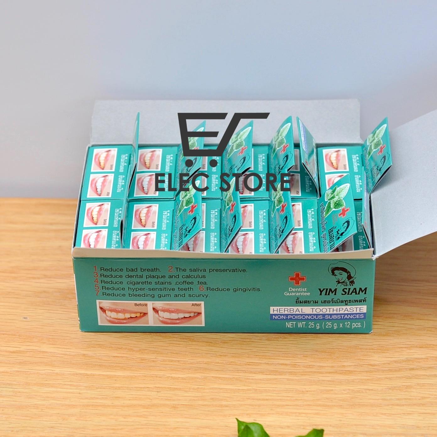 Kem trắng răng Yim Siam 25g Thái Lan