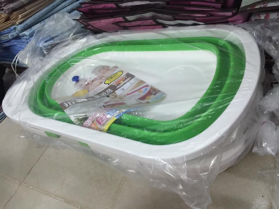 Chậu tắm gấp gọn cho bé