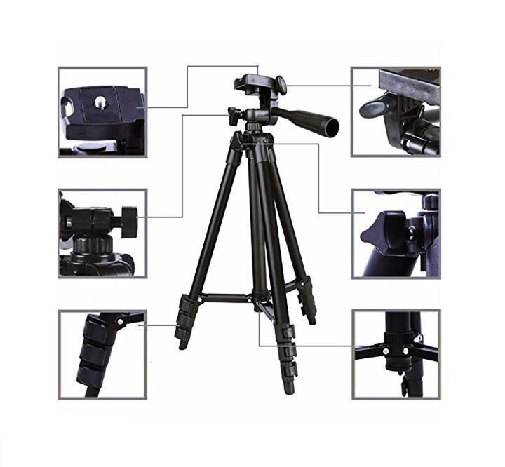Chân đế chụp hình Tripod 3120  mẫu mới  + 1 remote chụp hình Bluetooth