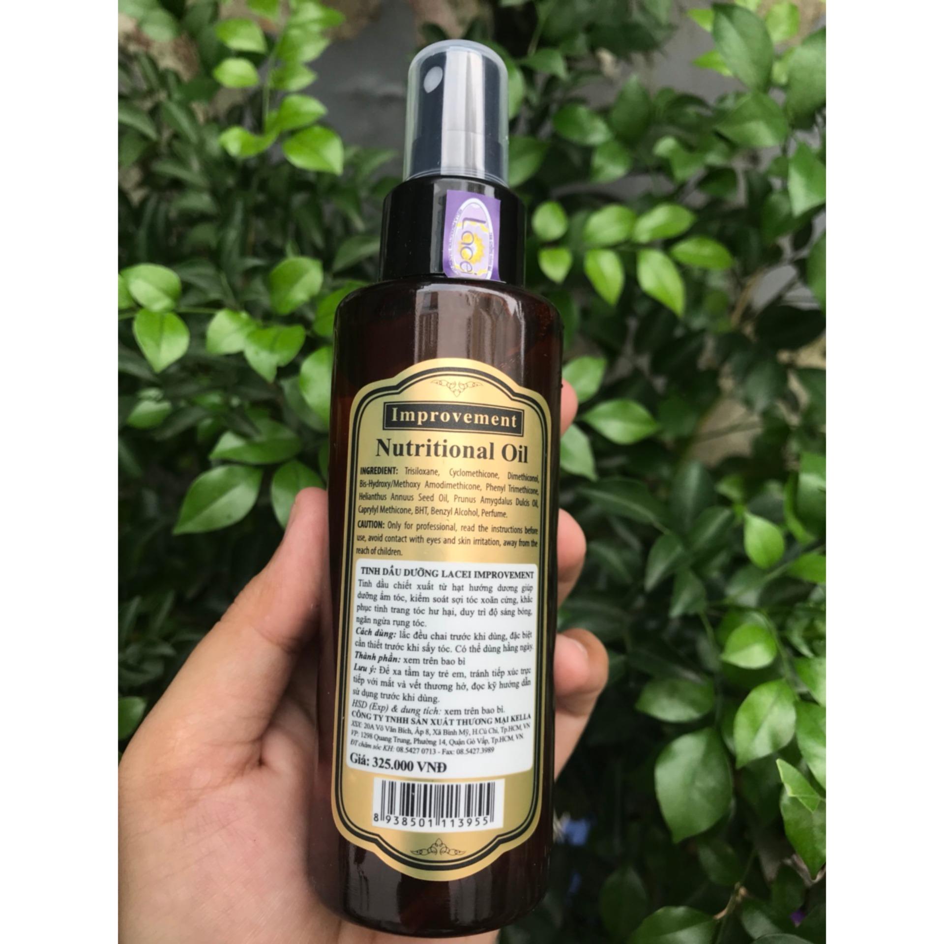 [HCM]Tinh dầu dưỡng tóc Lacei Improvement Oil 120ml