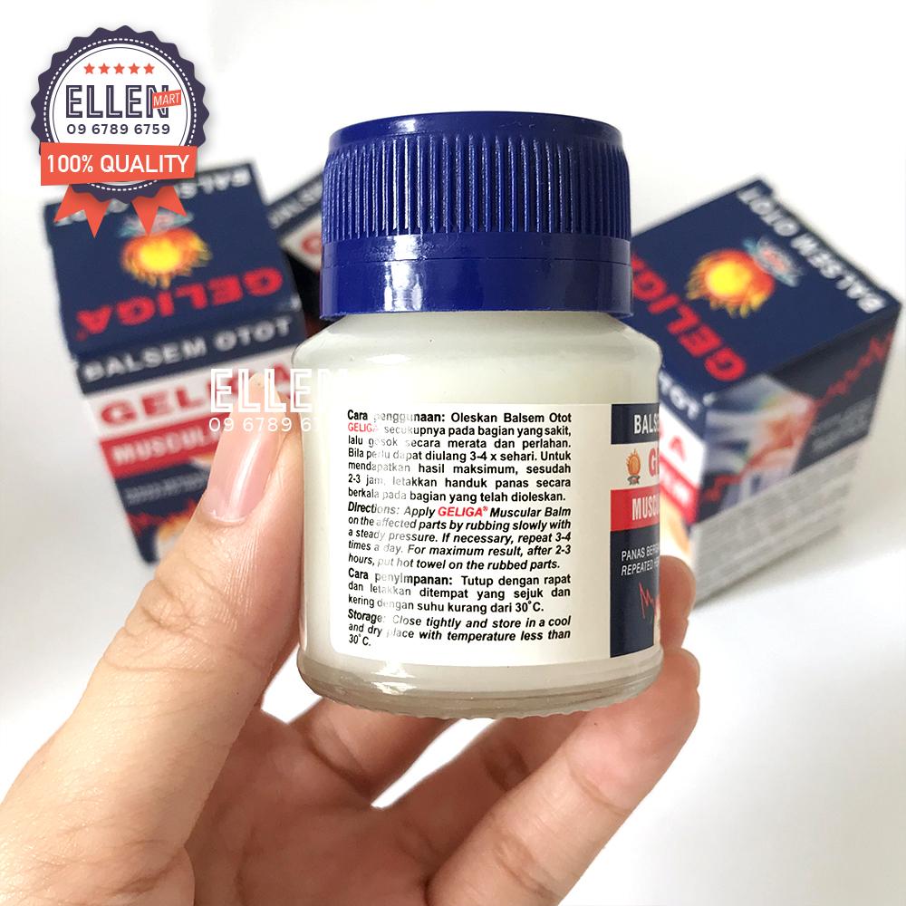 6 Hộp Dầu Cù Là Lửa Geliga 40g