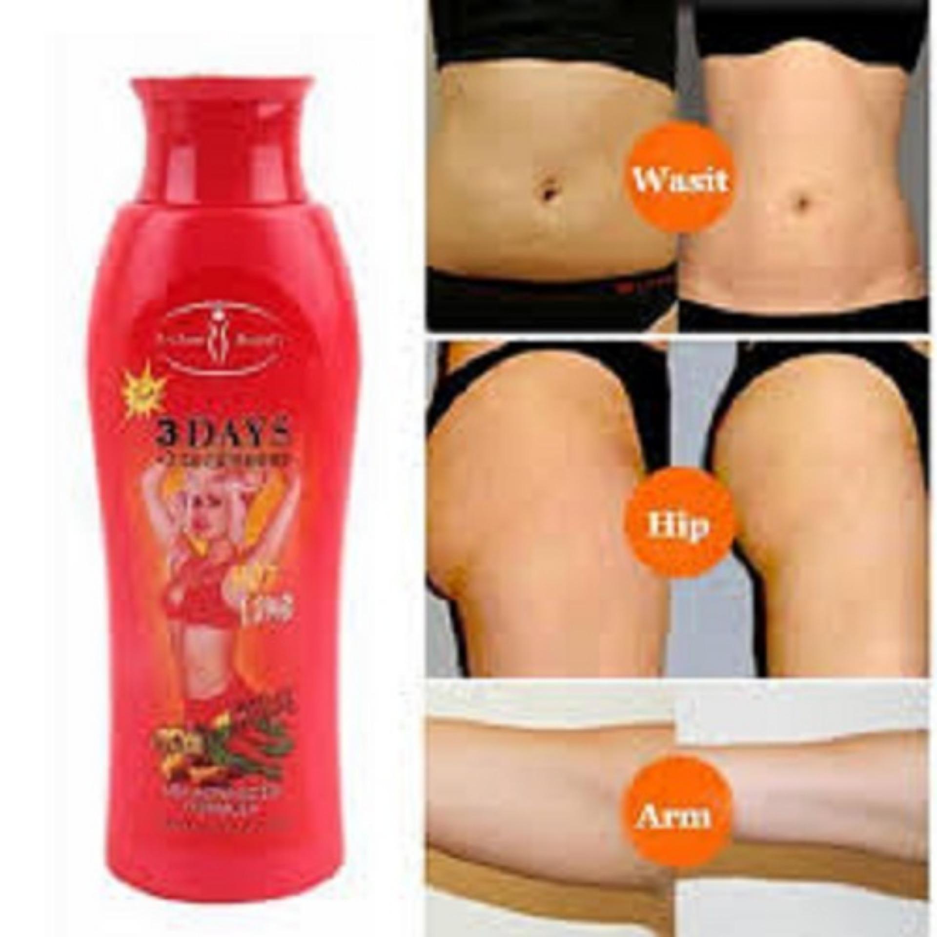 [HCM]Kem Tan Mỡ Bụng Gừng Ớt 3DAYS Thái Lan 200ml