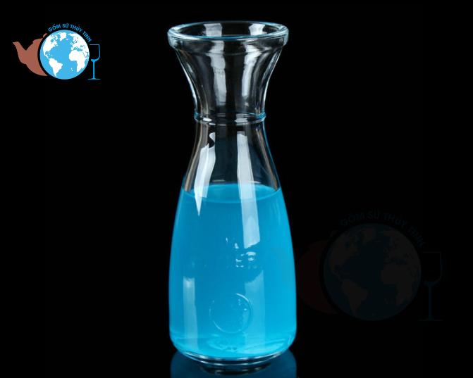 [HCM]Ly Thủy Tinh Eo Trà Sữa 350ml