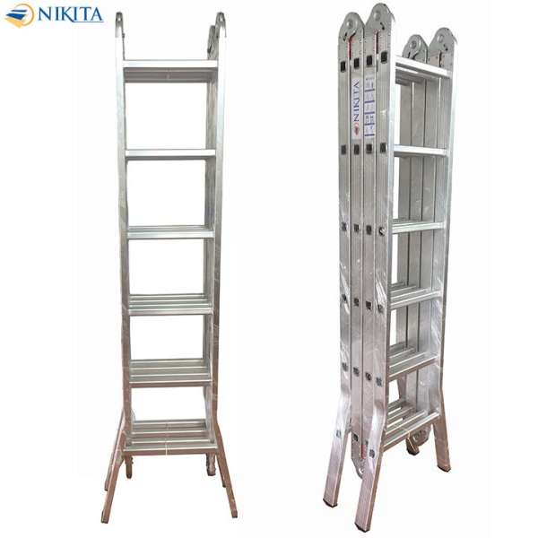 Thang Nhôm Gấp 4 Đoạn Nikita Nhật Bản GA69 - 6,9M