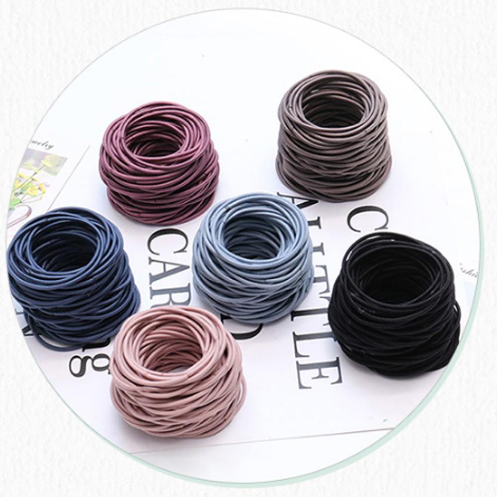 Combo 100 dây buộc tóc nữ cao cấp