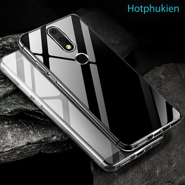 [HCM]Ốp lưng dẻo silicon Ultra Thin cho Nokia 6.1 Plus 2018 chỉ mỏng 0.6 mm có gờ bảo vệ Camera - Phân phối Hotphukien