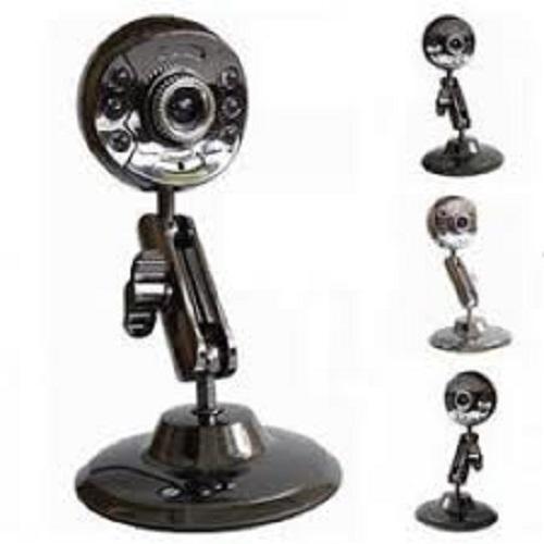 Webcam Sắt M017 Siêu Nét có Mic hỗ trợ 6 Đèn Led