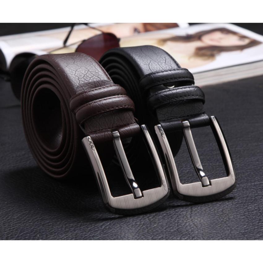 Bộ Đôi Thắt Lưng Da Nam Cao Cấp MN668 ( khóa kim - chữ H logo báo)