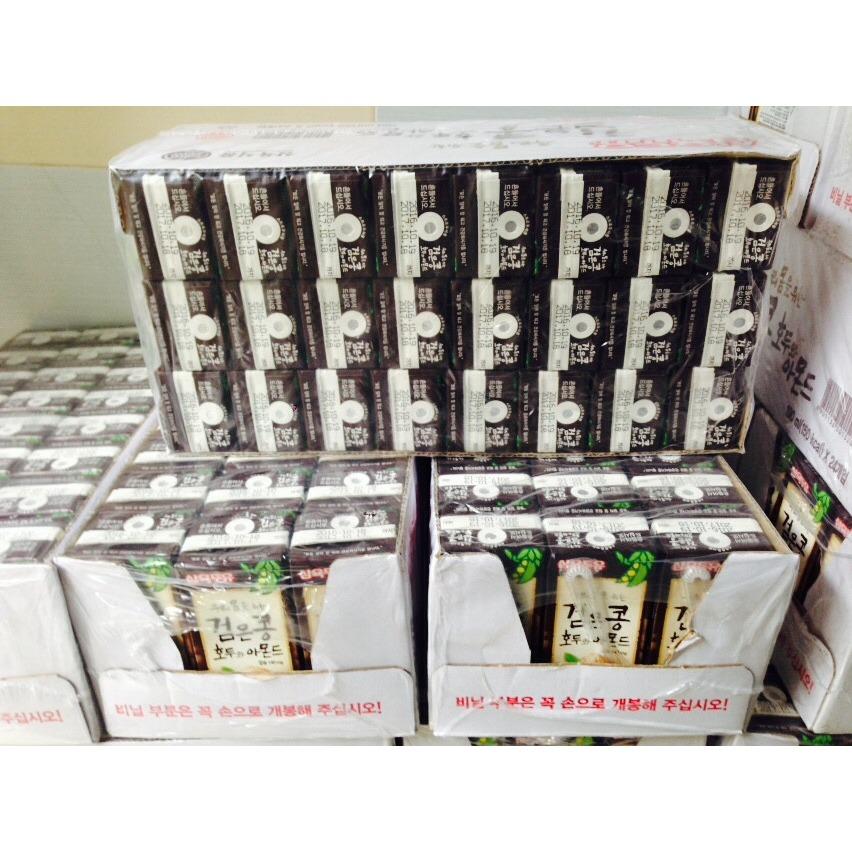 SỮA ÓC CHÓ HẠNH NHÂN ĐẬU ĐEN 24 hộp 190ml- ( Date 1/2019 )