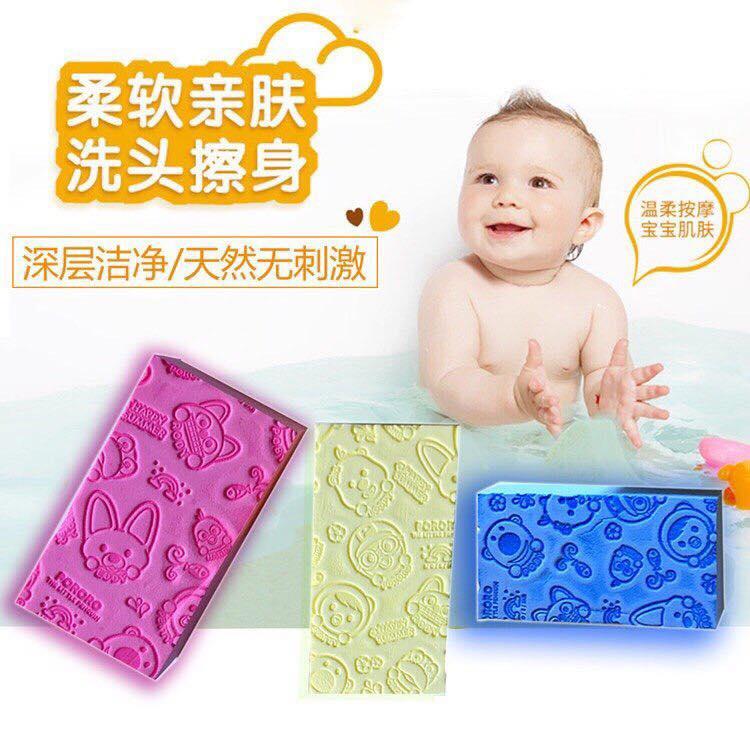 Bông tắm bọt biển cao cấp (Nhập khẩu Hàn Quốc)
