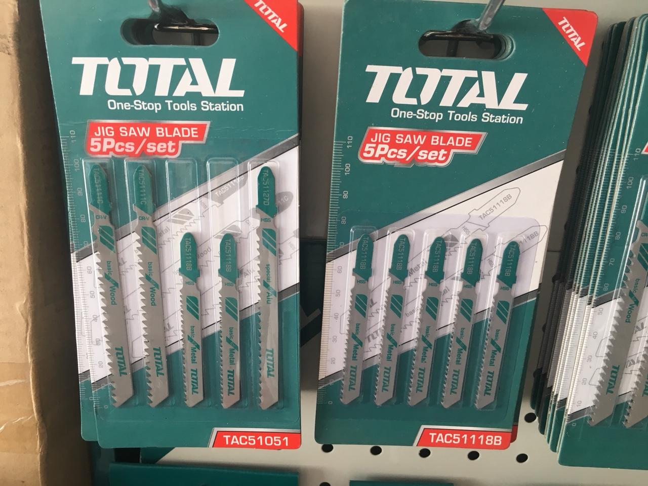 Total - TAC51101D Bộ 5 lưỡi cưa lọng (Cưa gỗ)