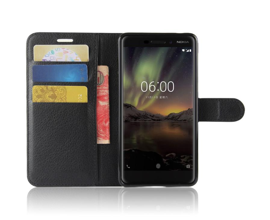 Bao Da Nokia 6 2018 kiểu sổ tay mới.
