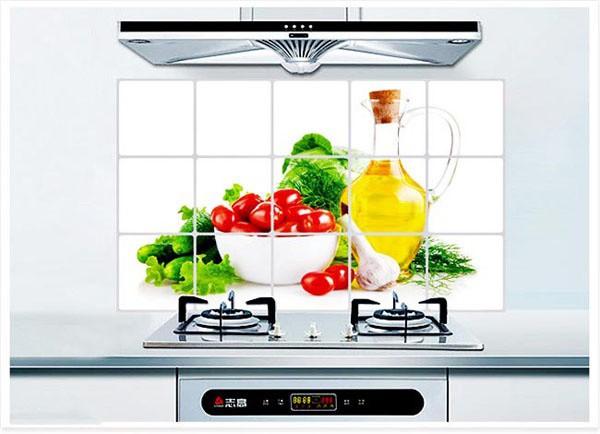 Bộ 2 miếng dán tường nhà bếp cách nhiệt