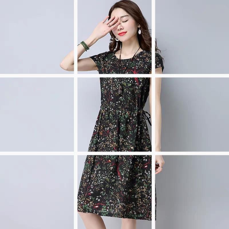 Đầm big size cỡ lớn giấu bụng 65-80kg