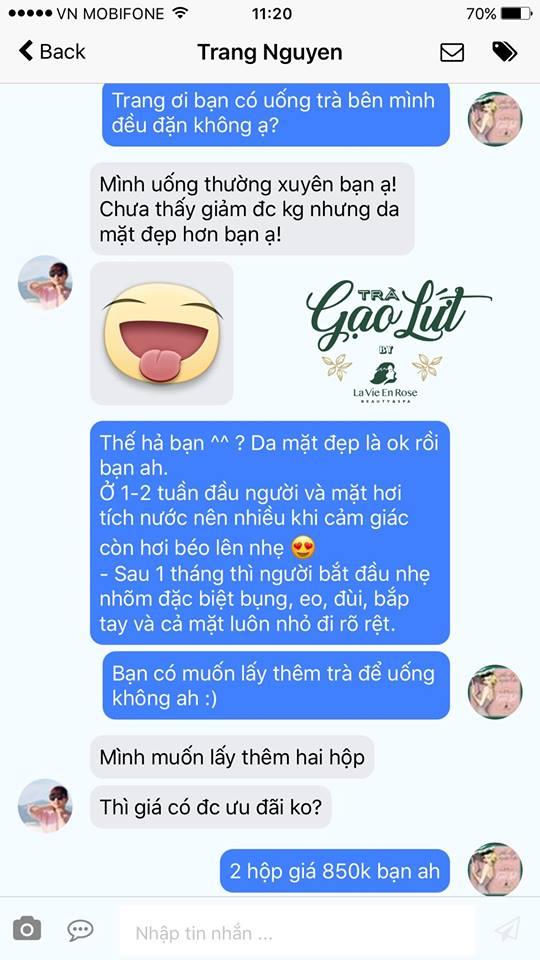 Trà Gạo Lứt La Vien Rose Thon Dáng Đẹp Da[TẶNG 2 MẶT NẠ]