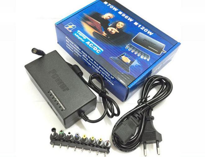 Adapter laptop đa năng 12V-24V 96W