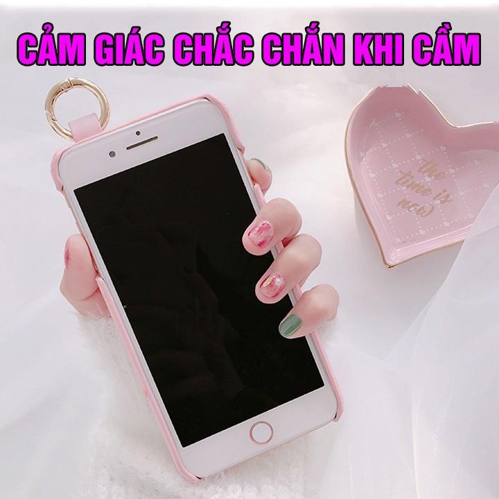 ỐP LƯNG IPHONE X / ỐP DA BÁO HỒNG IPX