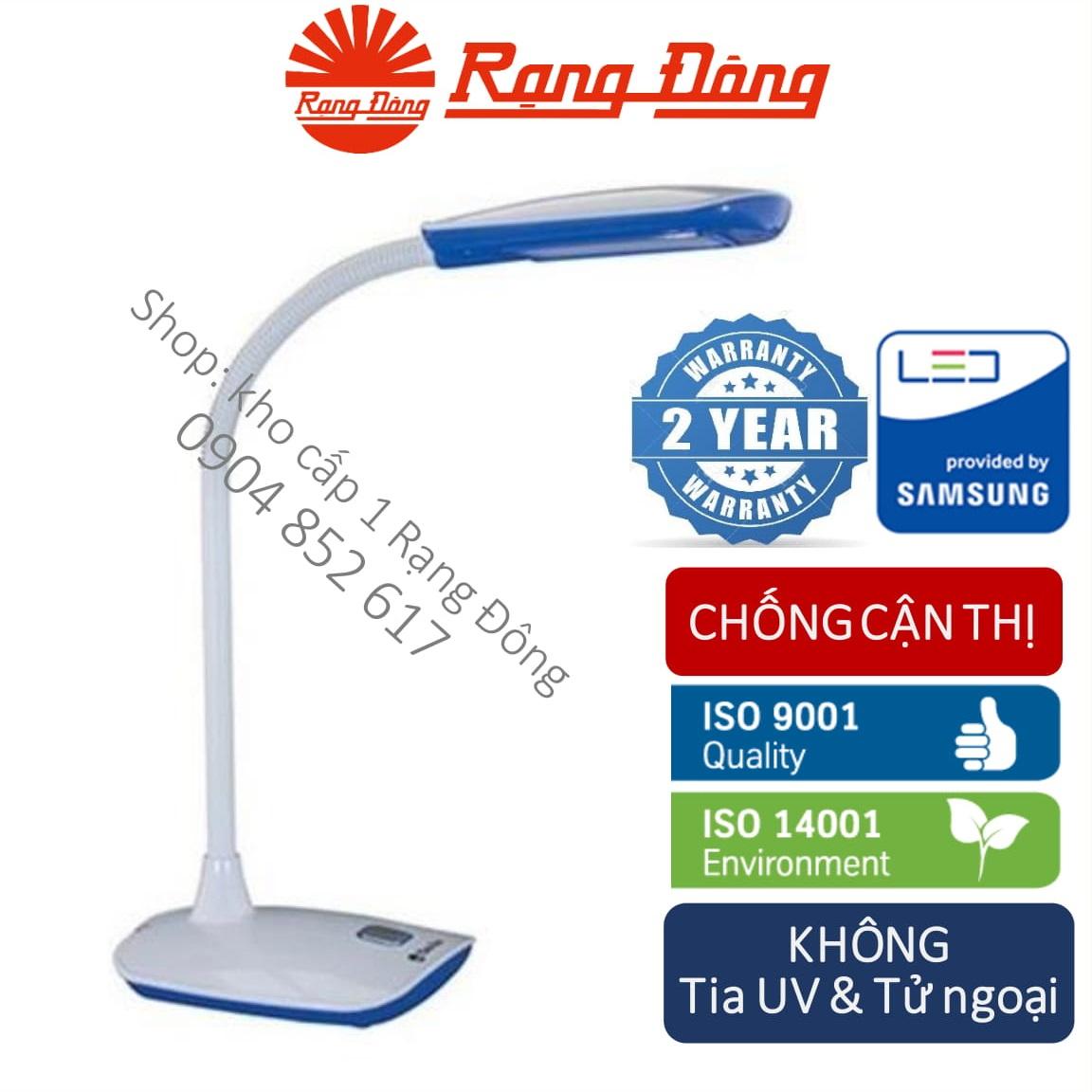 Đèn bàn led rạng đông 5w, chipled samsung, không tia uv & cực tím
