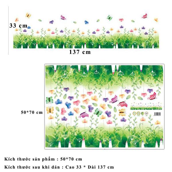 Beautiful colorful floral butterfly wall stickers decoration for babies xl7183-decalchantuong PVC is durable waterproof.