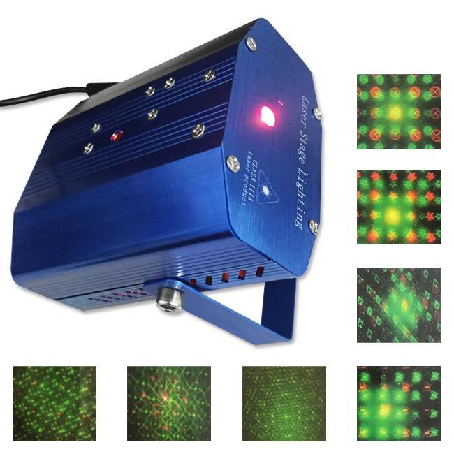 Đèn chiếu sân khấu mini Laser Stage Light