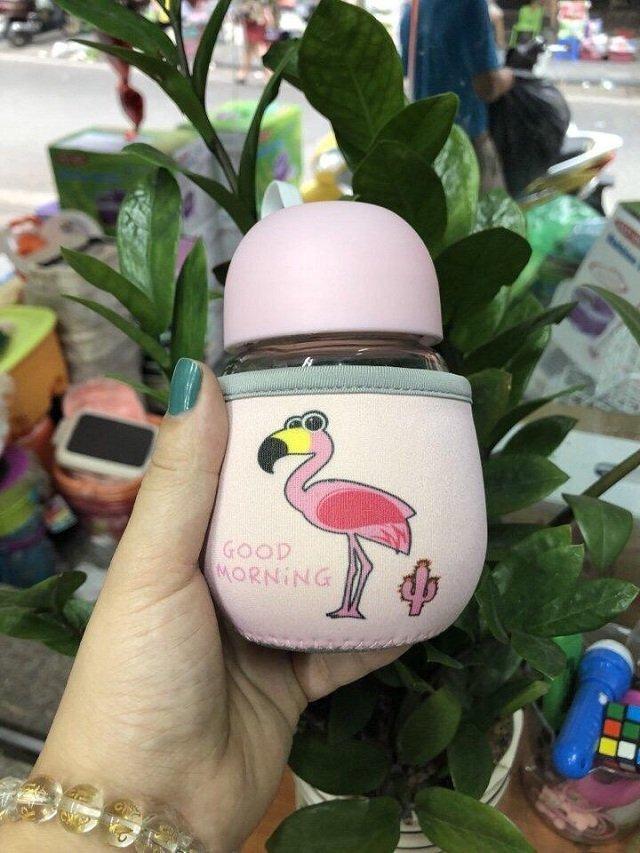 Bình trữ sữa, cháo thuỷ tinh kute