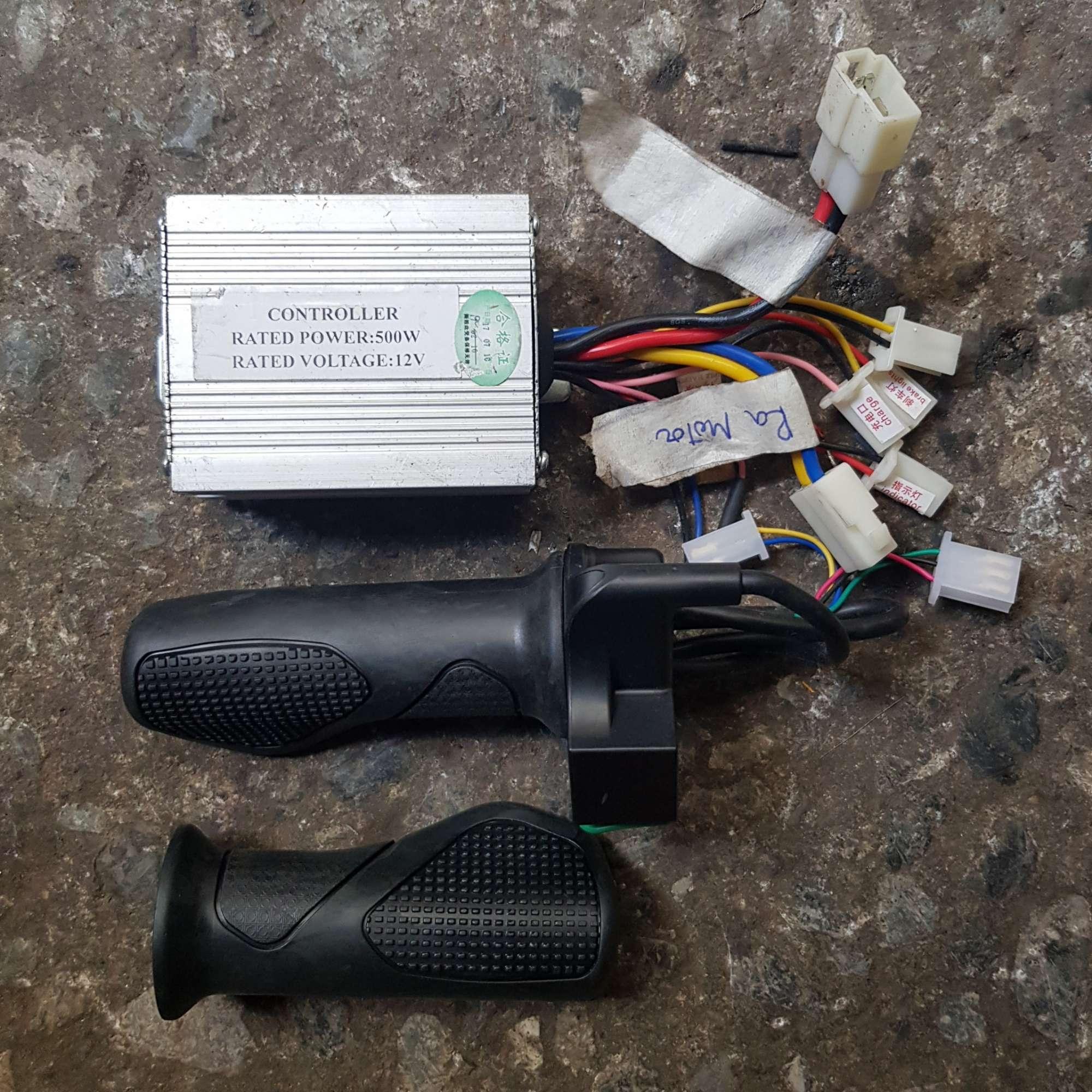 Bộ IC điều khiển tốc độ motor 12v 500w kèm tay ga