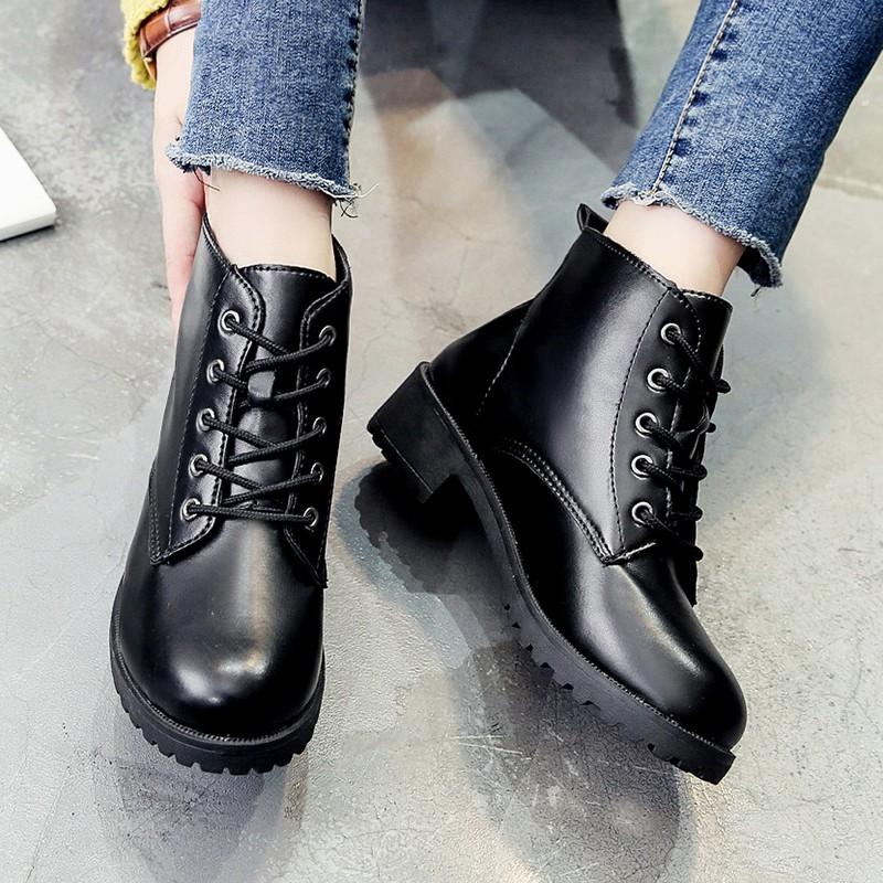 Boot nữ cao cổ đế 5cm-GCG05 fstq1709