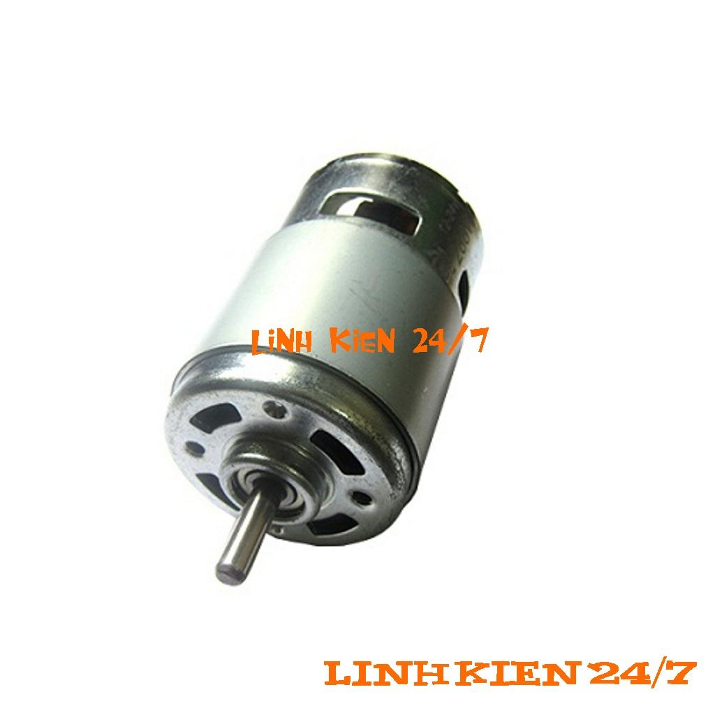 Động cơ dc rs775-100w trục tròn dc 12v-24v
