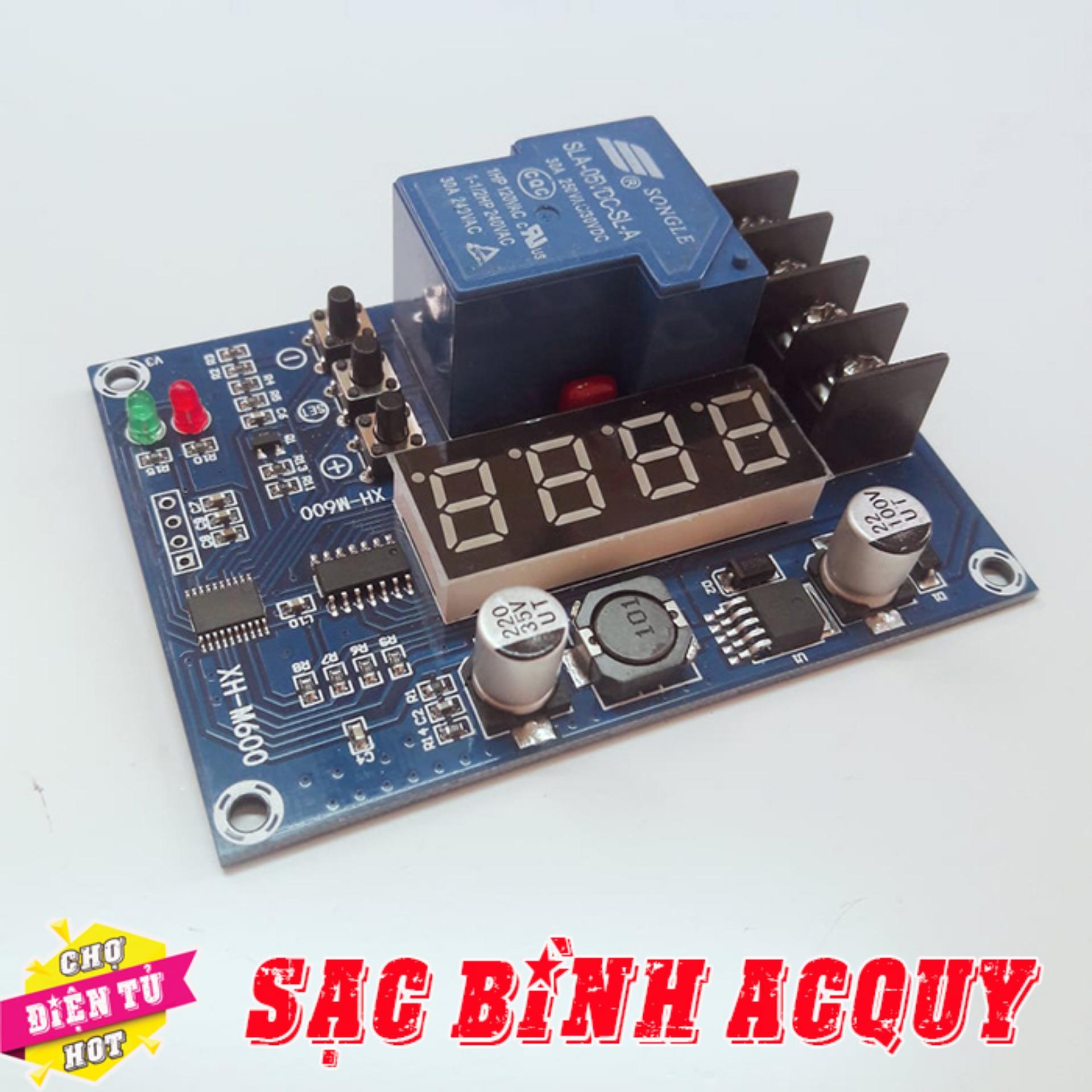 Mạch Sạc Bình Ắc Quy  6- 60VDC 30A Có Bảo Vệ