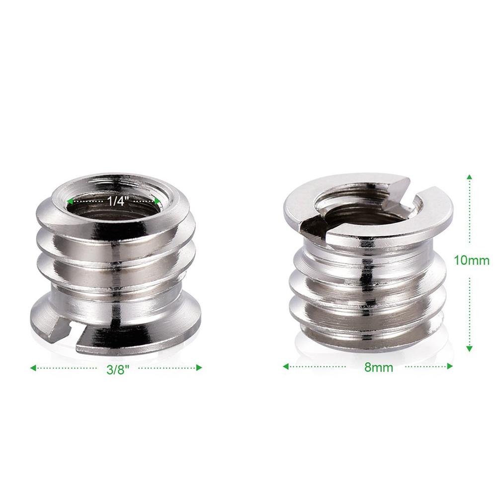 Ốc chuyển đổi vít từ 1/4 sang 3/8 inch cho chân máy ảnh - 2tcamera-q00165