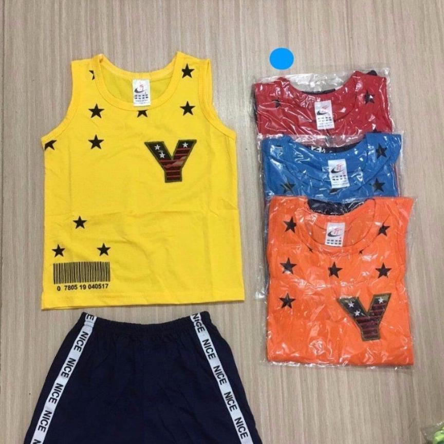 [HCM]Set 3 bộ đồ bé trai 8-18kg