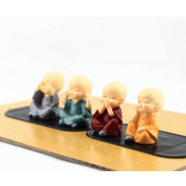 Bộ tượng chú tiểu tứ không (gồm 4 chú tiểu)