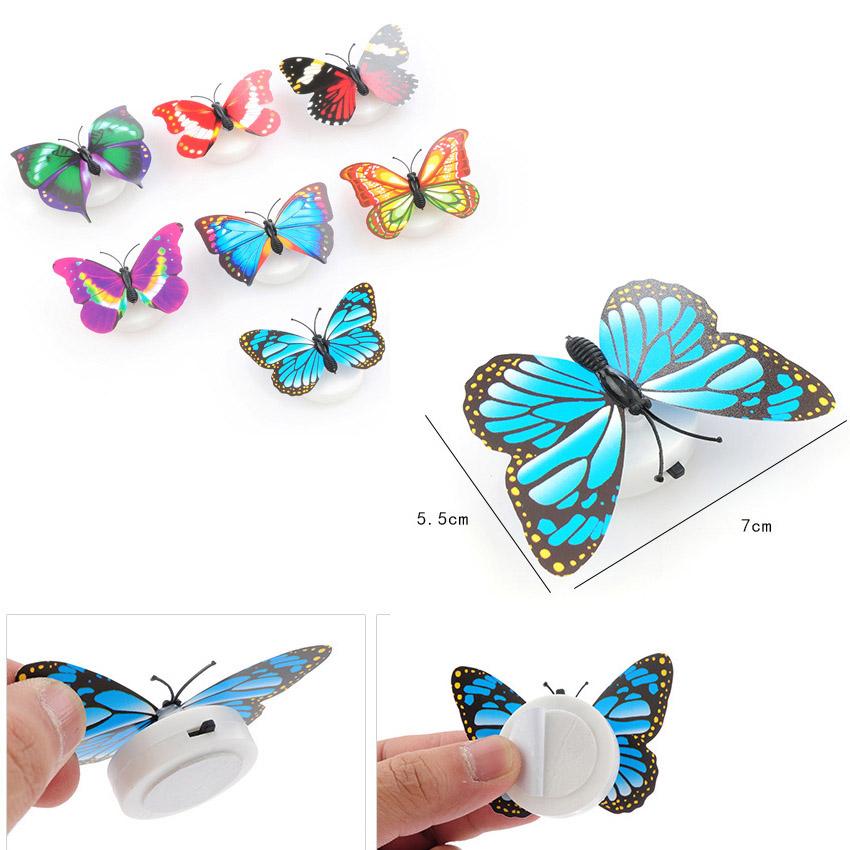 Đèn Phòng Ngủ Dùng Pin Hình Con Bướm TI0177