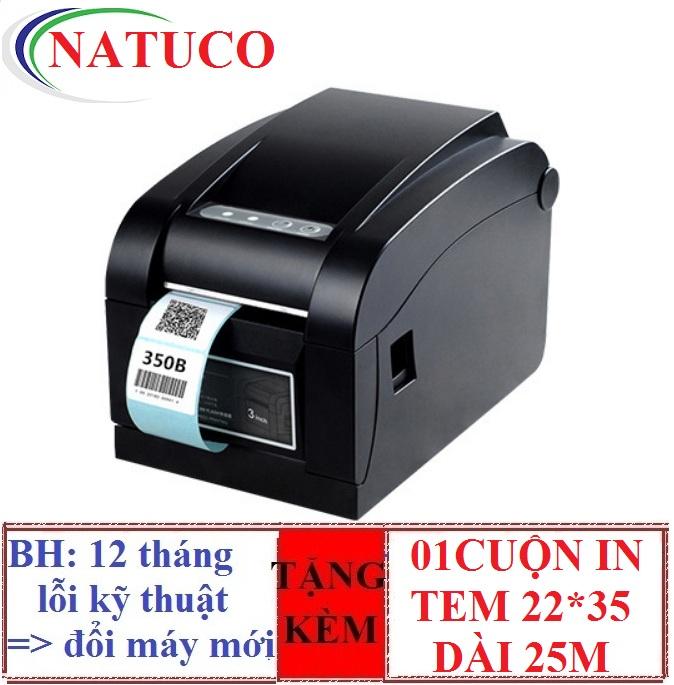 Máy in tem mã vạch Xprinter XP-350B (đen)