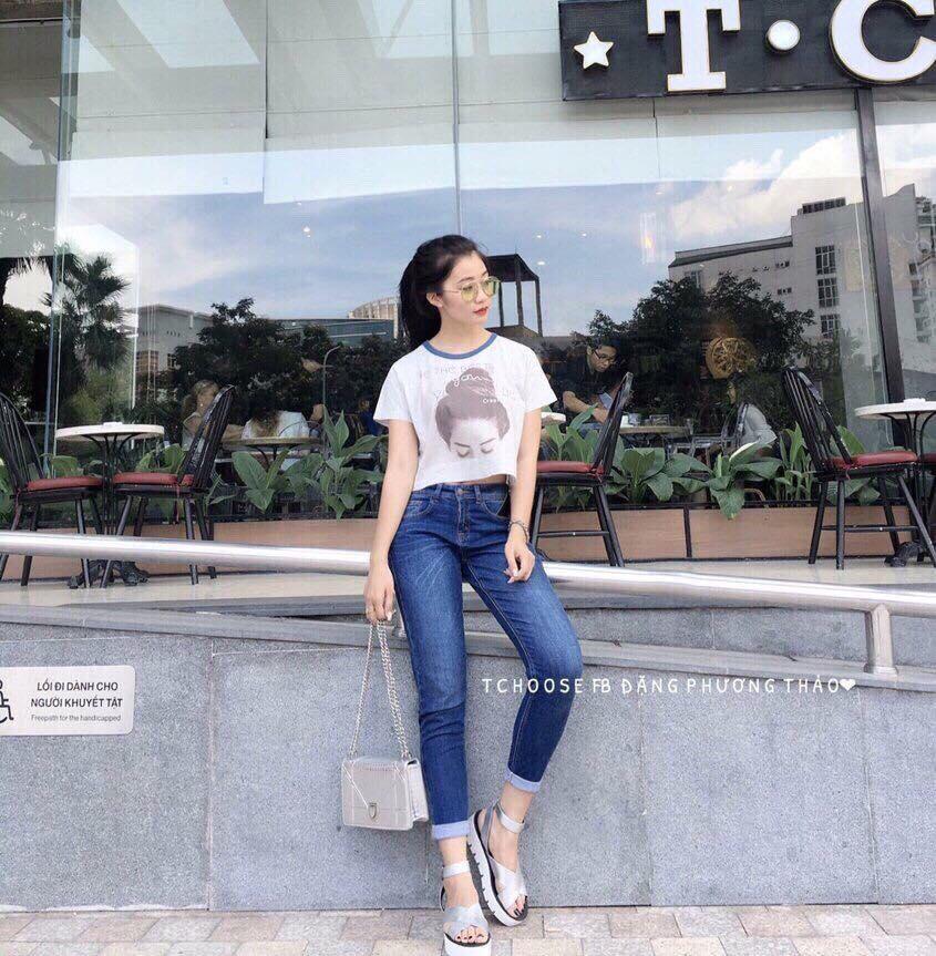 [HCM]Quần jeans 9 tấc nữ cao cấp Đẹp Store 257