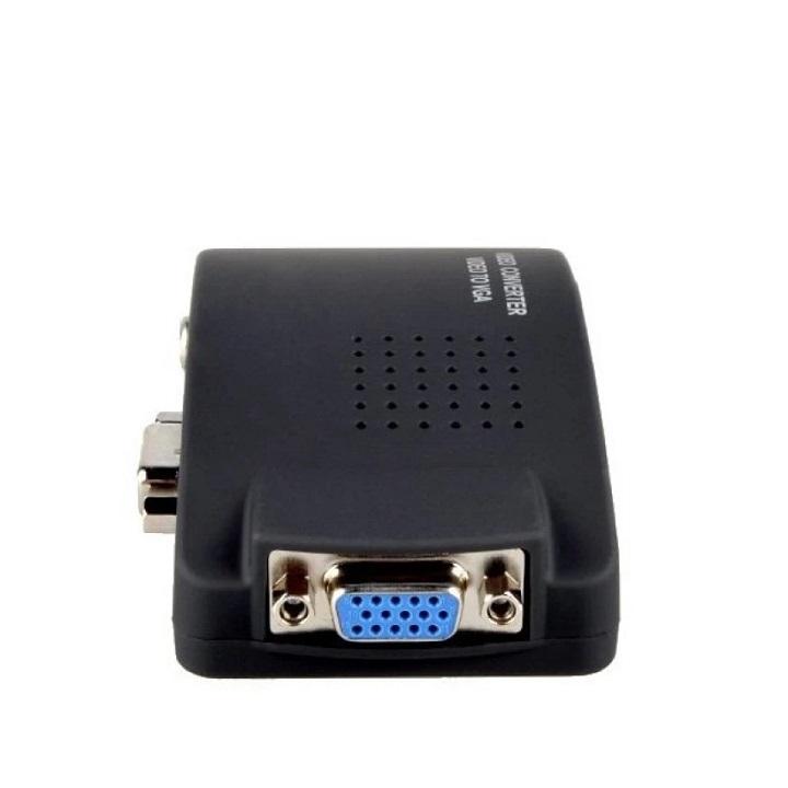 Bộ chuyển đổi tín hiệu từ AV, S-Video sang VGA (Video Converter Video to VGA)