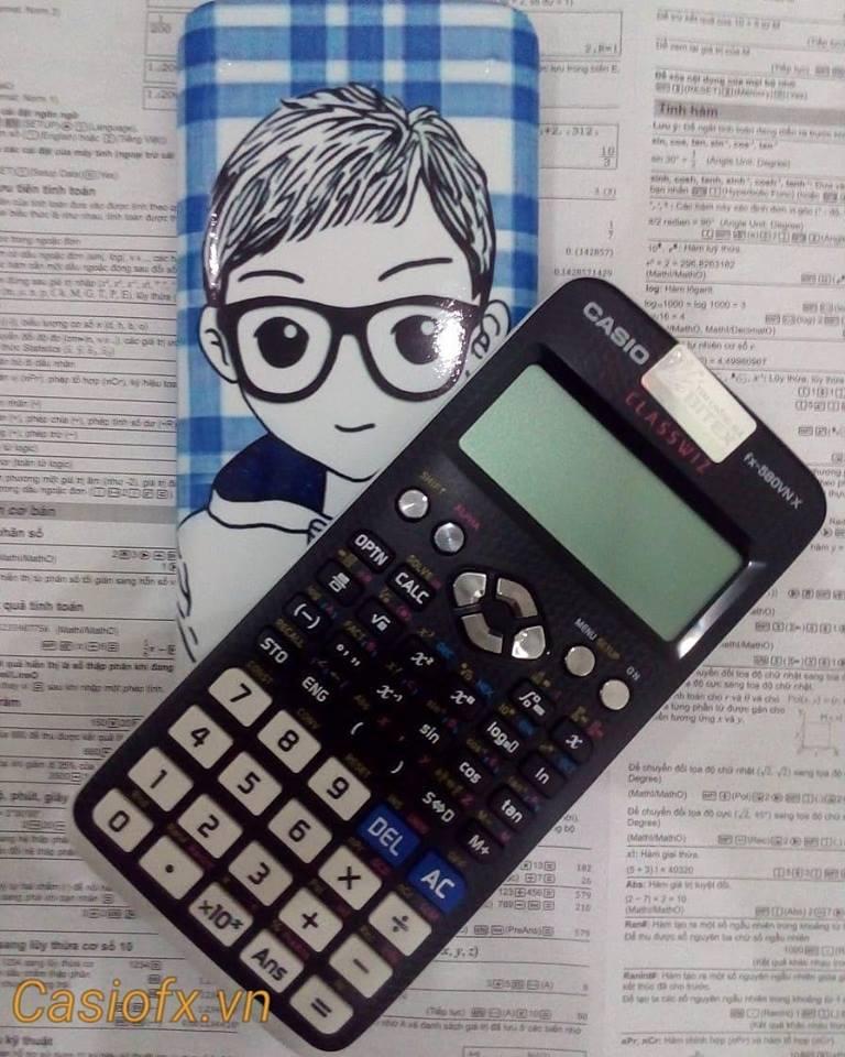 Decal trang trí máy tính Casio/Vinacal Fans EXID 030
