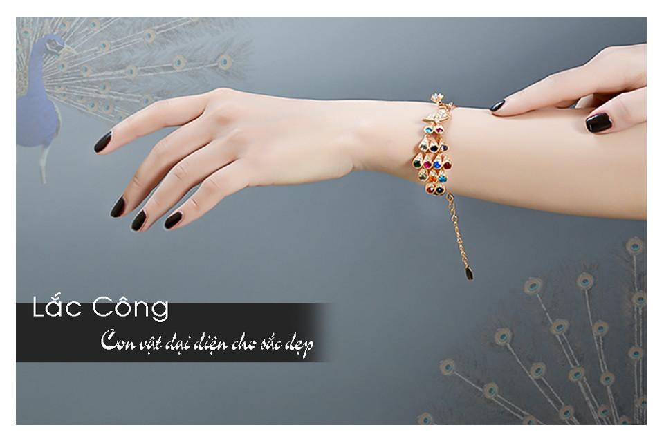 [HCM]Lắc Con Công Cao Cấp Uha