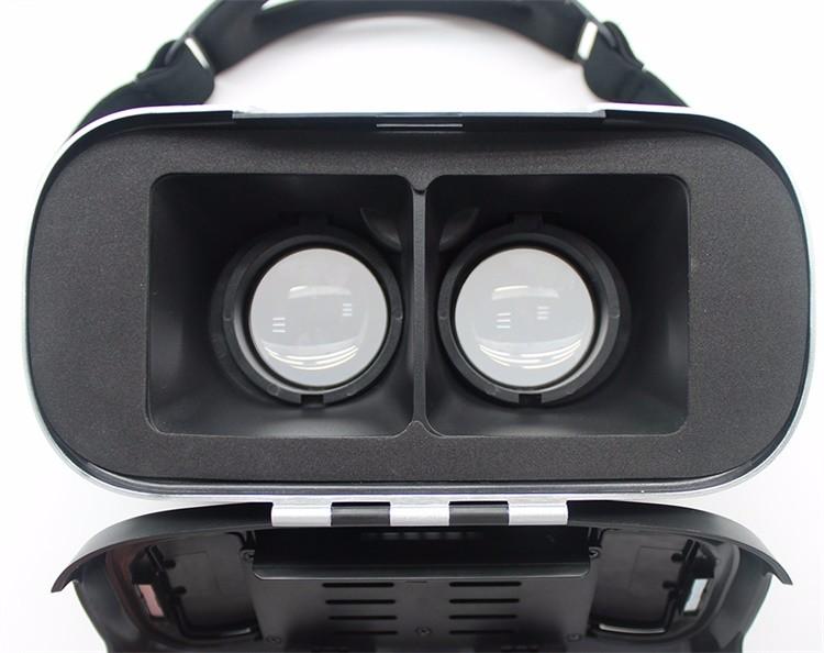 Shinecon 6.0 Vr Glasses for Watching 3D Movies on Smartphones with High-Quality Headphones