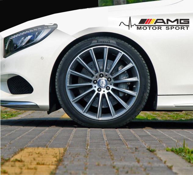 [HCM]Tem AMG dán cửa xe ô tô
