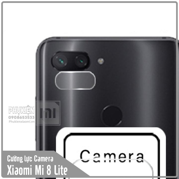 [MUA 1 TẶNG 1] Miếng dán kính cường lực Camera cho Xiaomi Mi 8 Lite Full Box