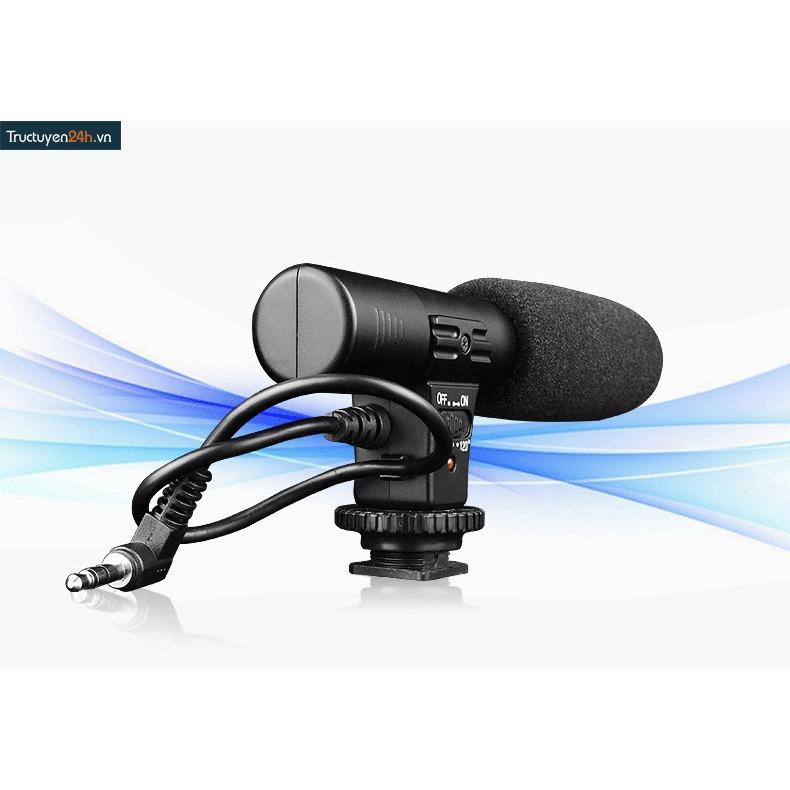 Microphone Si Dande MIC-01 dùng cho máy ảnh Canon/Nikon