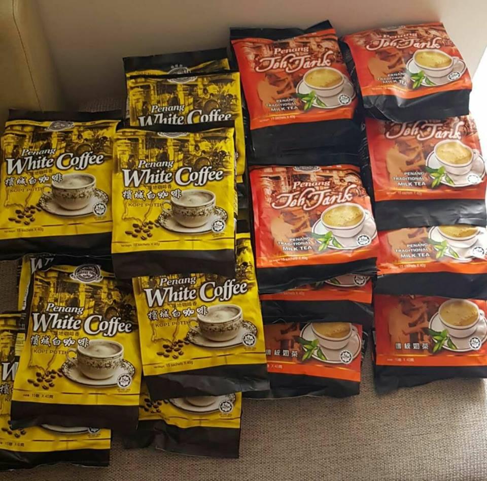 Cà phê trắng White Coffee Penang Malaysia