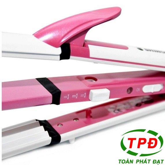 Máy Uốn Tóc 3 Trong 1 Nova 8088 Máy Duỗi Tóc Kẹp Bấm Phòng Tóc Máy Uốn Lọn Tóc Nova 8088