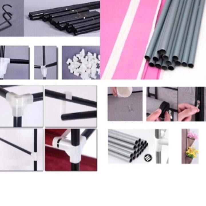 Tủ vải 3D bao gồm 3 buồng 8 ngăn